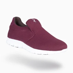 Deportivas<miMaO Air - Zapatilla Calcetin De Mujer Burdeos