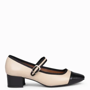 Mocasines Y Blucher<miMaO Alice - Merceditas De Tacón Beige