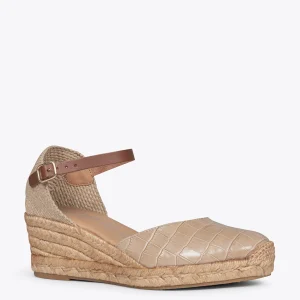 Esparto Y Alpargatas<miMaO Altea Coco - Cunas De Esparto Textura Coco Beige