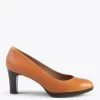 Special Prices<miMaO Azafata - Zapatos Con Tacón Y Plataforma Camel