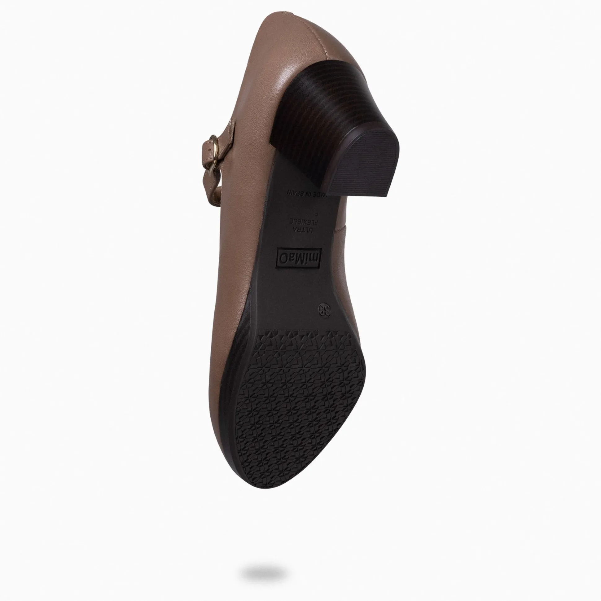azafata_pulsera__zapatos__4.webp Urban Zapatos De Tacón<miMaO Azafata Pulsera – Zapatos De Mujer Con Plataforma Y Tacón Bajo Taupe