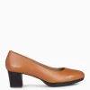 Urban Zapatos De Tacón<miMaO Azafata S - Zapatos De Tacón Bajo Con Plataforma Camel