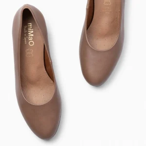 Urban Zapatos De Tacón<miMaO Azafata S - Zapatos De Tacón Bajo Con Plataforma Taupe
