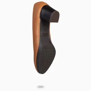 Urban Zapatos De Tacón<miMaO Azafata S - Zapatos De Tacón Bajo Con Plataforma Camel