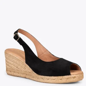 Esparto Y Alpargatas<miMaO Balerma – Cunas De Esparto Altas De Serraje Negro
