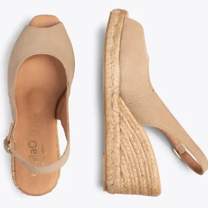 Esparto Y Alpargatas<miMaO Balerma – Cunas De Esparto Altas De Serraje Beige