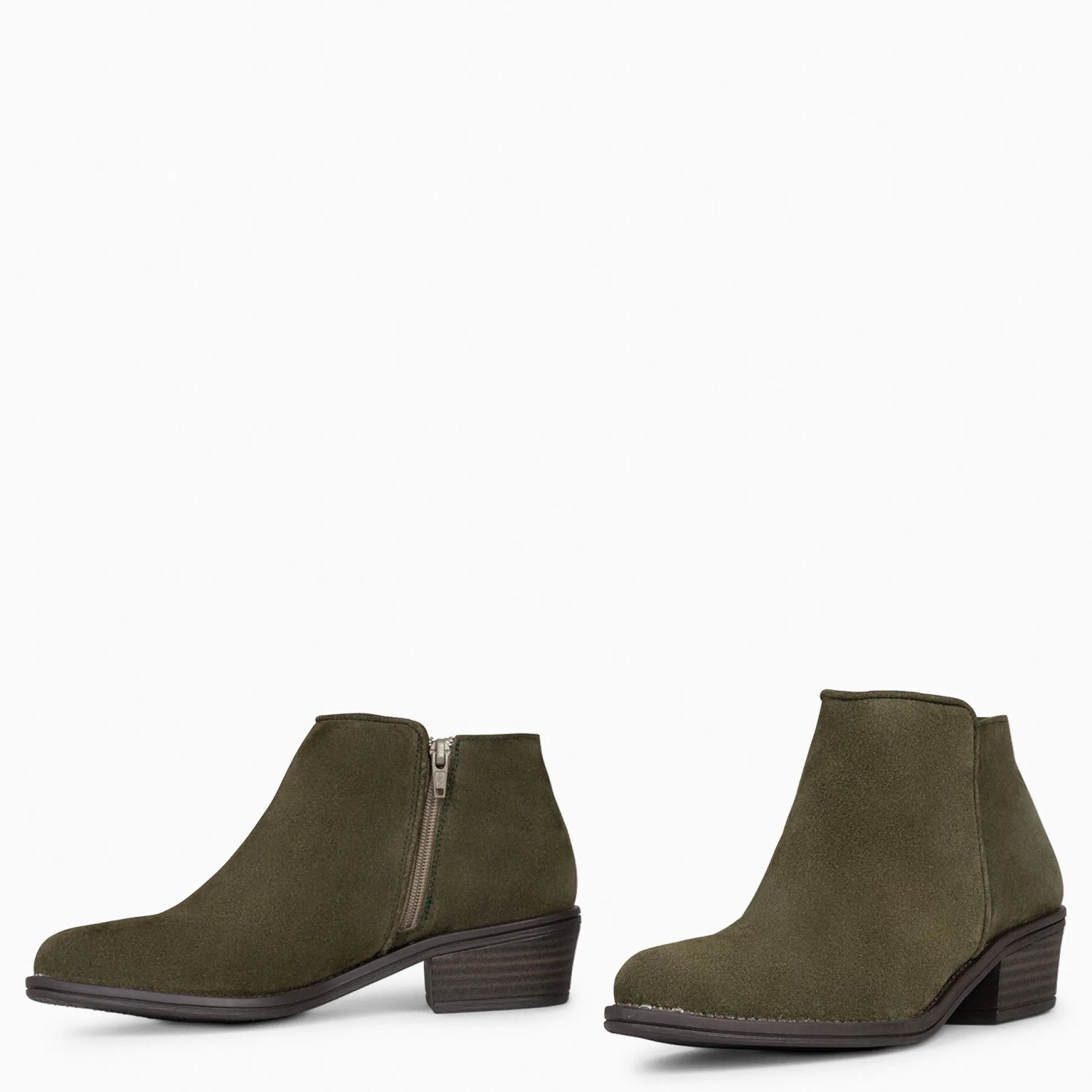 baltimor__botines_piel_mu_3.webp Botines De Mujer<miMaO Baltimor - Botines Piel Mujer Hidrofugo De Color Kaki