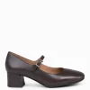 Mocasines Y Blucher<miMaO Bella – Merceditas Con Tacón Y Puntera Cuadrada Marron