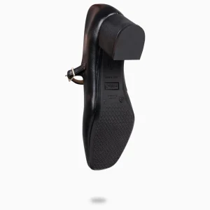 Mocasines Y Blucher<miMaO Bella – Merceditas Con Tacón Y Puntera Cuadrada Negro