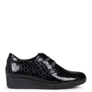 Cunas Confort<miMaO Blucher Coco - Mocasin Cordones Elasticos Negro