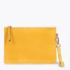 Bolsos De Mujer<miMaO Bolso Urban Liso De Piel Amarillo