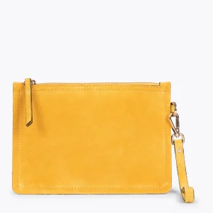 Bolsos De Mujer<miMaO Bolso Urban Liso De Piel Amarillo