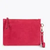 Bolsos De Mujer<miMaO Bolso Urban Liso De Piel Frambuesa