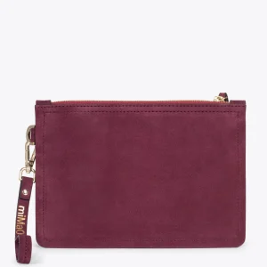 Bolsos De Mujer<miMaO Bolso Urban Liso De Piel Vino