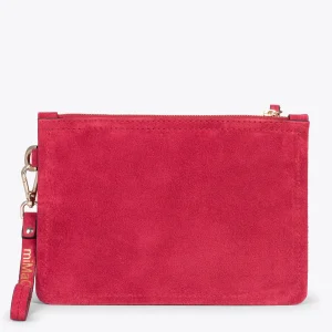 Bolsos De Mujer<miMaO Bolso Urban Liso De Piel Frambuesa