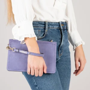 Bolsos De Mujer<miMaO Bolso Urban Liso De Piel Lila