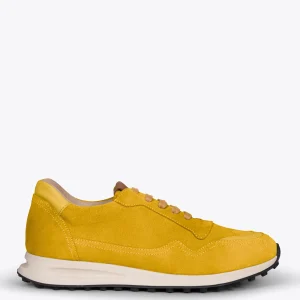 Zapato<miMaO Boston Zapatillas De Piel Para Hombre Mostaza