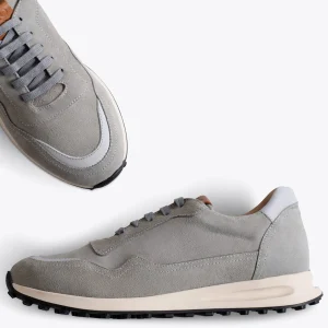 Zapato<miMaO Boston Zapatillas De Piel Para Hombre Gris