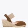 Esparto Y Alpargatas<miMaO Cala – Cuna De Esparto Peeptoe Cuero