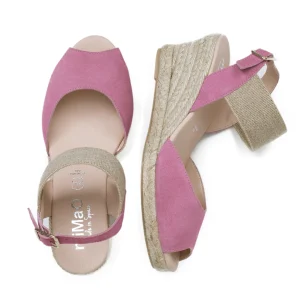 Esparto Y Alpargatas<miMaO Cala – Cuna De Esparto Peeptoe Rosa