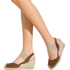 Esparto Y Alpargatas<miMaO Cala – Cuna De Esparto Peeptoe Cuero