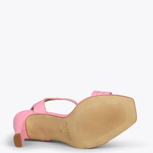 Sandalias De Tacón<miMaO Cannes – Sandalias De Fiesta Con Tacón Fino Rosa