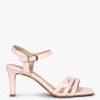 Sandalias De Tacón<miMaO Cannes Sandalias De Fiesta Tacón Recto Nude