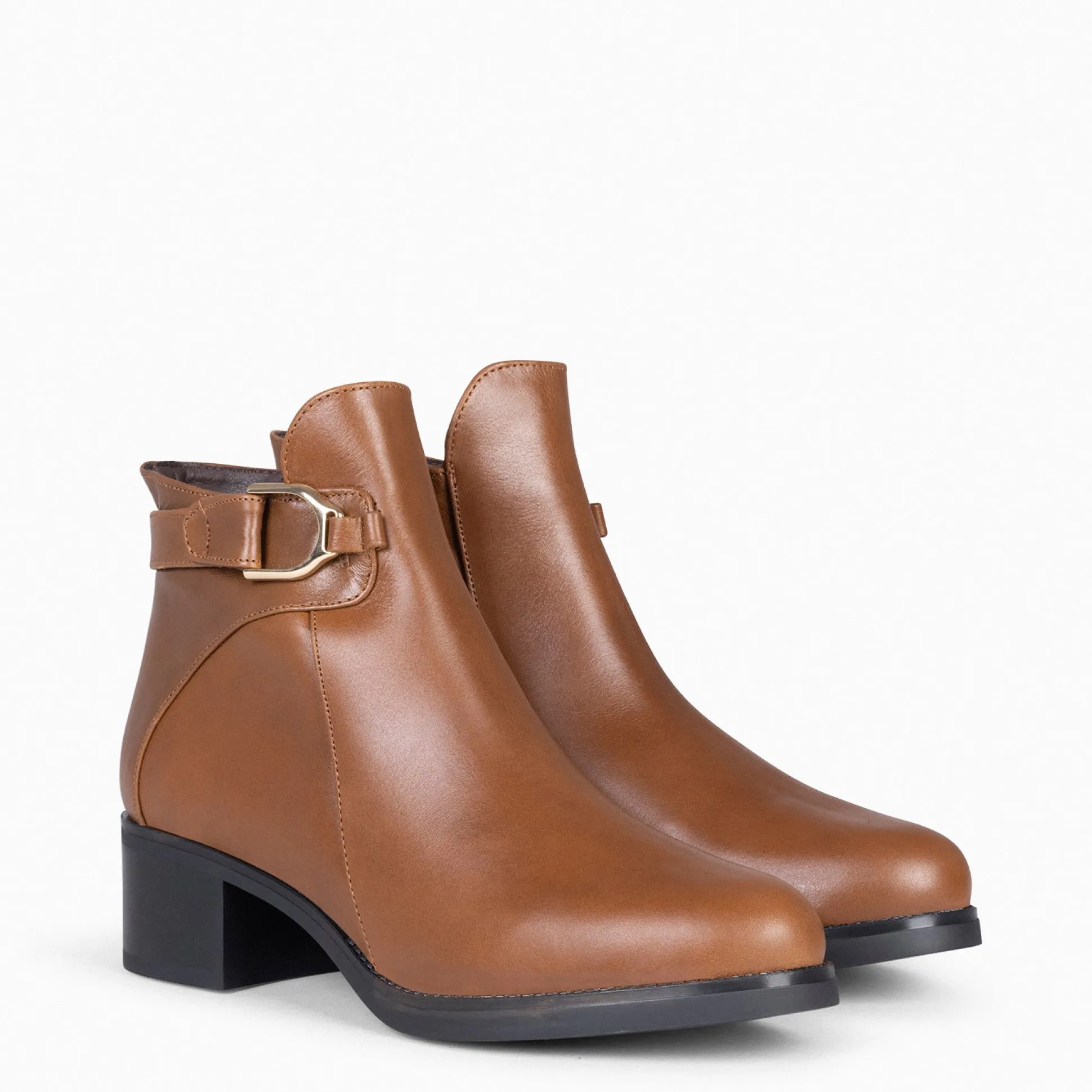 cardiff__botines_piel_par_1.webp Botines De Mujer<miMaO Cardiff - Botines Piel Para Mujer Camel
