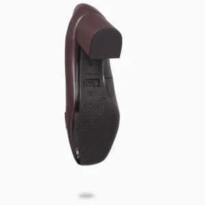 Mocasines Y Blucher<miMaO Chain – Mocasines Con Tacón Y Detalle Dorado Marron
