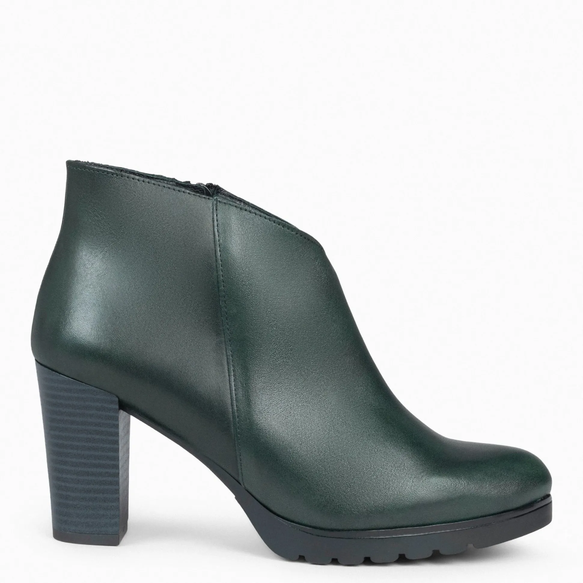 classic__botines_de_mujer_0-2.webp Botines De Mujer<miMaO Classic - Botines De Mujer Con Tacón Verde
