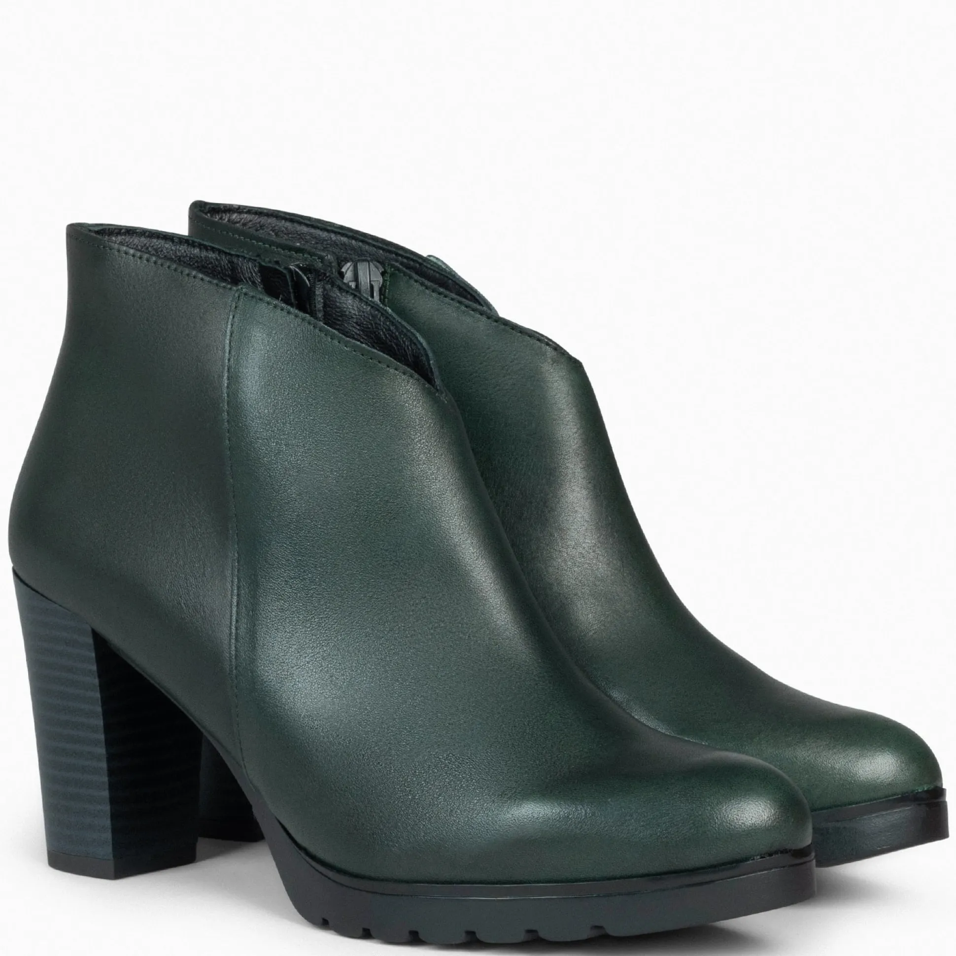 classic__botines_de_mujer_1-2.webp Botines De Mujer<miMaO Classic - Botines De Mujer Con Tacón Verde