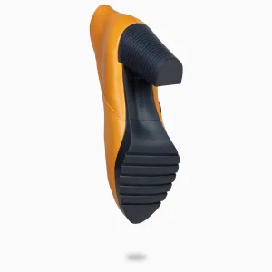 Botines De Mujer<miMaO Classic - Botines De Mujer Con Tacón Mostaza