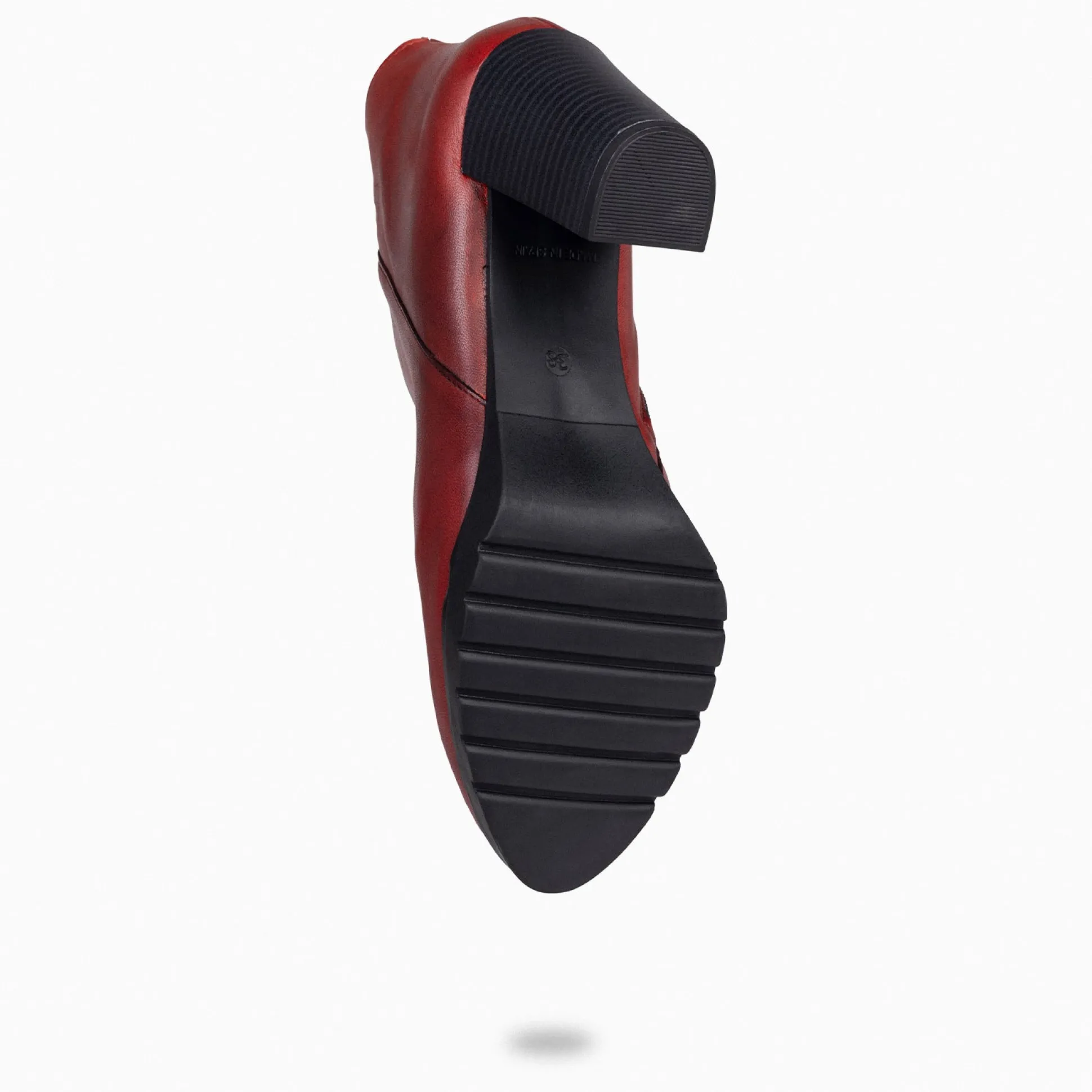 classic__botines_de_mujer_4-1.webp Botines De Mujer<miMaO Classic - Botines De Mujer Con Tacón Rojo