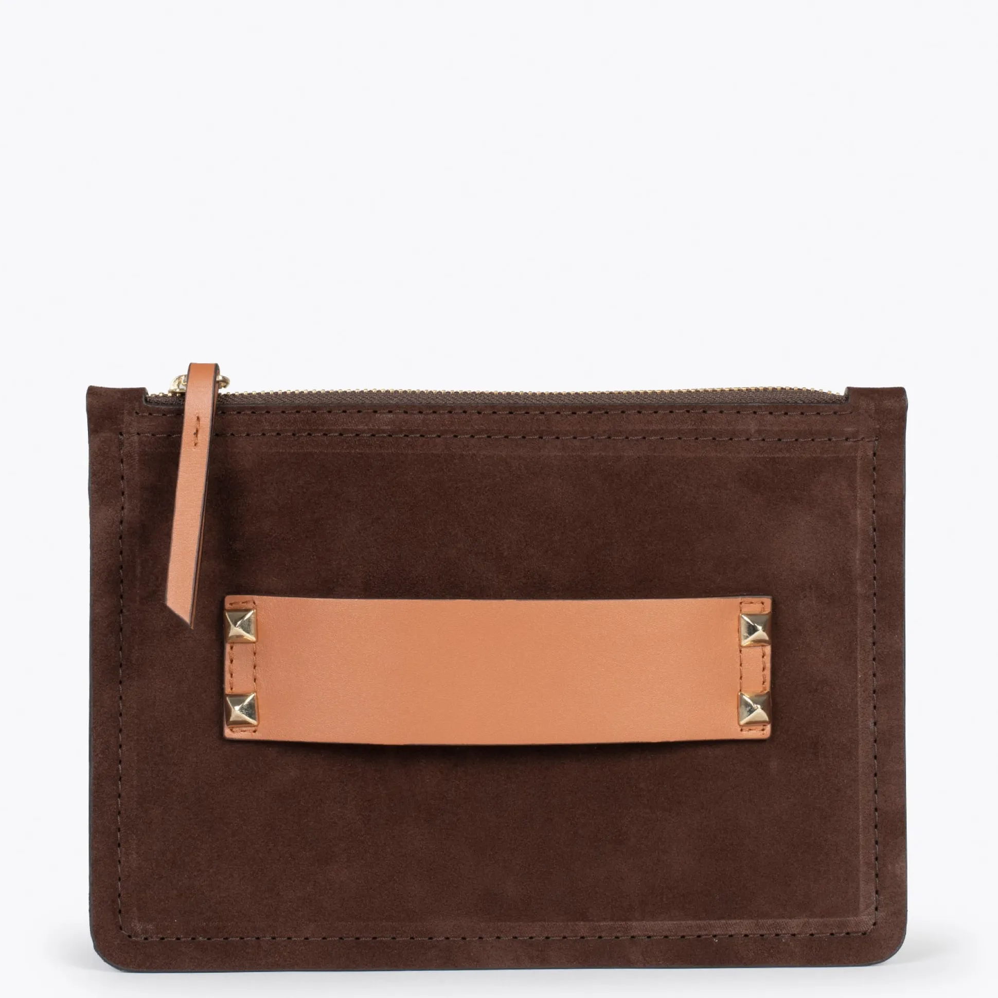 classic_bolso_bandolera_d_0-2.webp Bolsos De Mujer<miMaO Classic Bolso Bandolera De Piel Con Doble Cremallera Marron