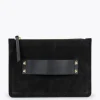 Bolsos De Mujer<miMaO Classic Bolso Bandolera De Piel Con Doble Cremallera Negro