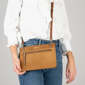 Bolsos De Mujer<miMaO Classic Bolso Bandolera De Piel Con Doble Cremallera Setter