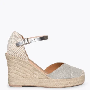 Esparto Y Alpargatas<miMaO Conil – Cunas De Esparto Beige De Lino