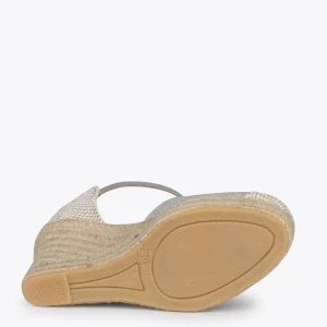 Esparto Y Alpargatas<miMaO Conil – Cunas De Esparto Beige De Lino