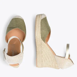 Esparto Y Alpargatas<miMaO Conil – Cunas De Esparto Kaki De Lino
