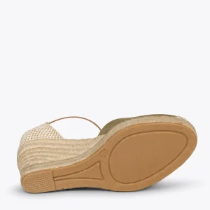 Esparto Y Alpargatas<miMaO Conil – Cunas De Esparto Kaki De Lino