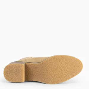 Botines De Mujer<miMaO Country - Botines Camperos Para Mujer Beige