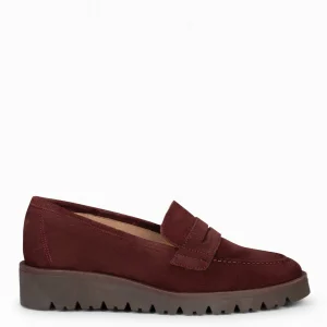 Cunas Confort<miMaO Dafne - Mocasin Con Cuna Burdeos
