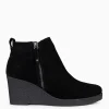 Botines De Mujer<miMaO Dakota - Botin Con Cuna Alta Negro