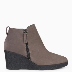 Botines De Mujer<miMaO Dakota - Botin Con Cuna Alta Taupe