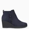 Botines De Mujer<miMaO Dakota - Botin Con Cuna Alta Marino