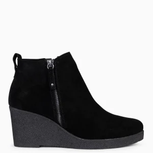 Botines De Mujer<miMaO Dakota - Botin Con Cuna Alta Negro