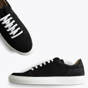 Zapato<miMaO Dublin Zapatillas De Piel Para Hombre Negro