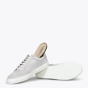 Zapato<miMaO Dublin Zapatillas De Piel Para Hombre Blanco