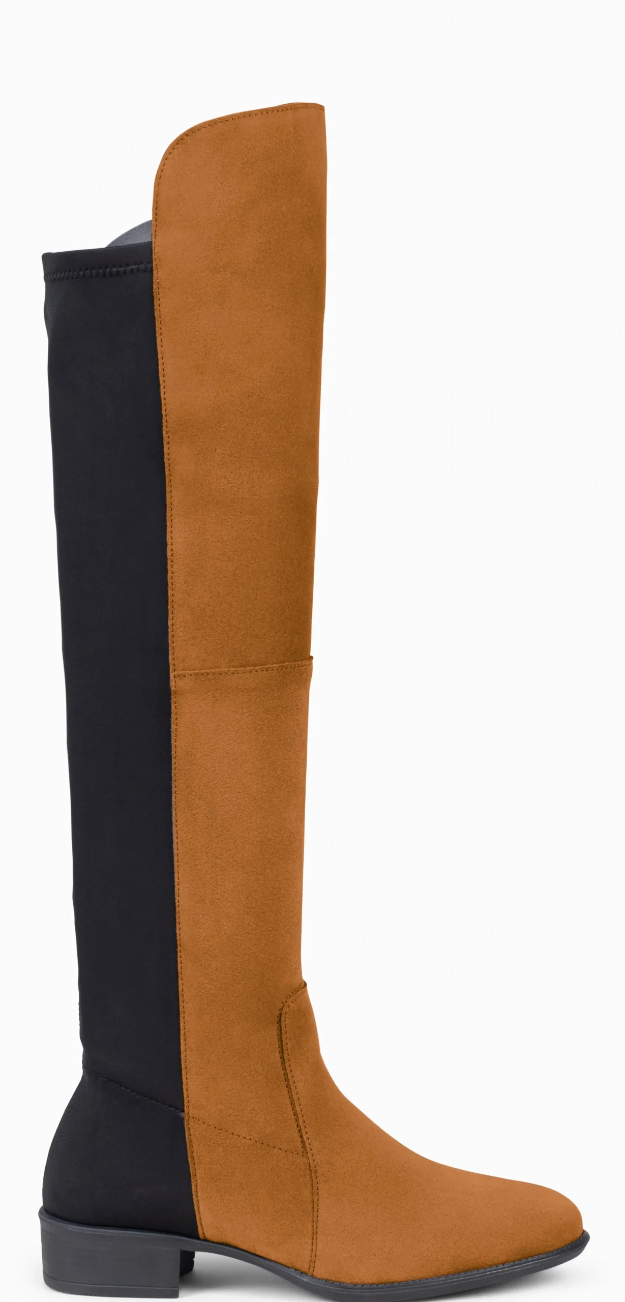 elastica__bota_de_cana_al_0-1.webp Botas<miMaO Elastica – Bota De Cana Alta De Tacón Bajo Camel