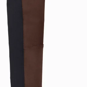 Botas<miMaO Elastica – Bota De Cana Alta De Tacón Bajo Marron